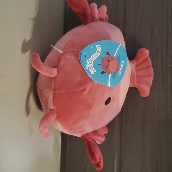 Squishmallows NWT Sea Life Squad Lorono 8" Lobster - Picture 6 of 6